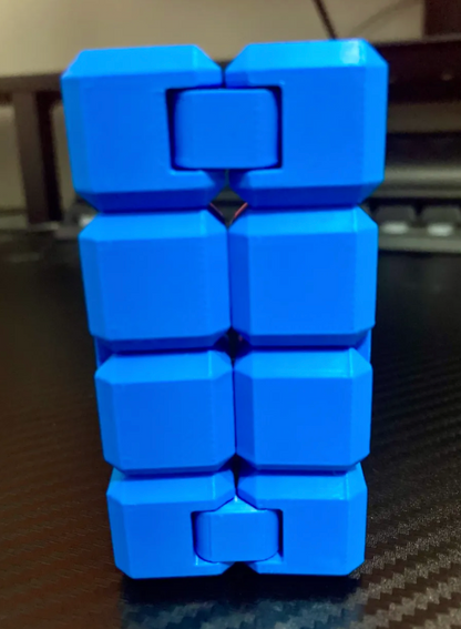 Infinity Cube Fidget Toy – 3-Axis Stress Relief Cube